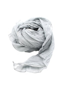 Isla Solid Color Cotton Scarf Wrap Sky Light Grey - Shebobo