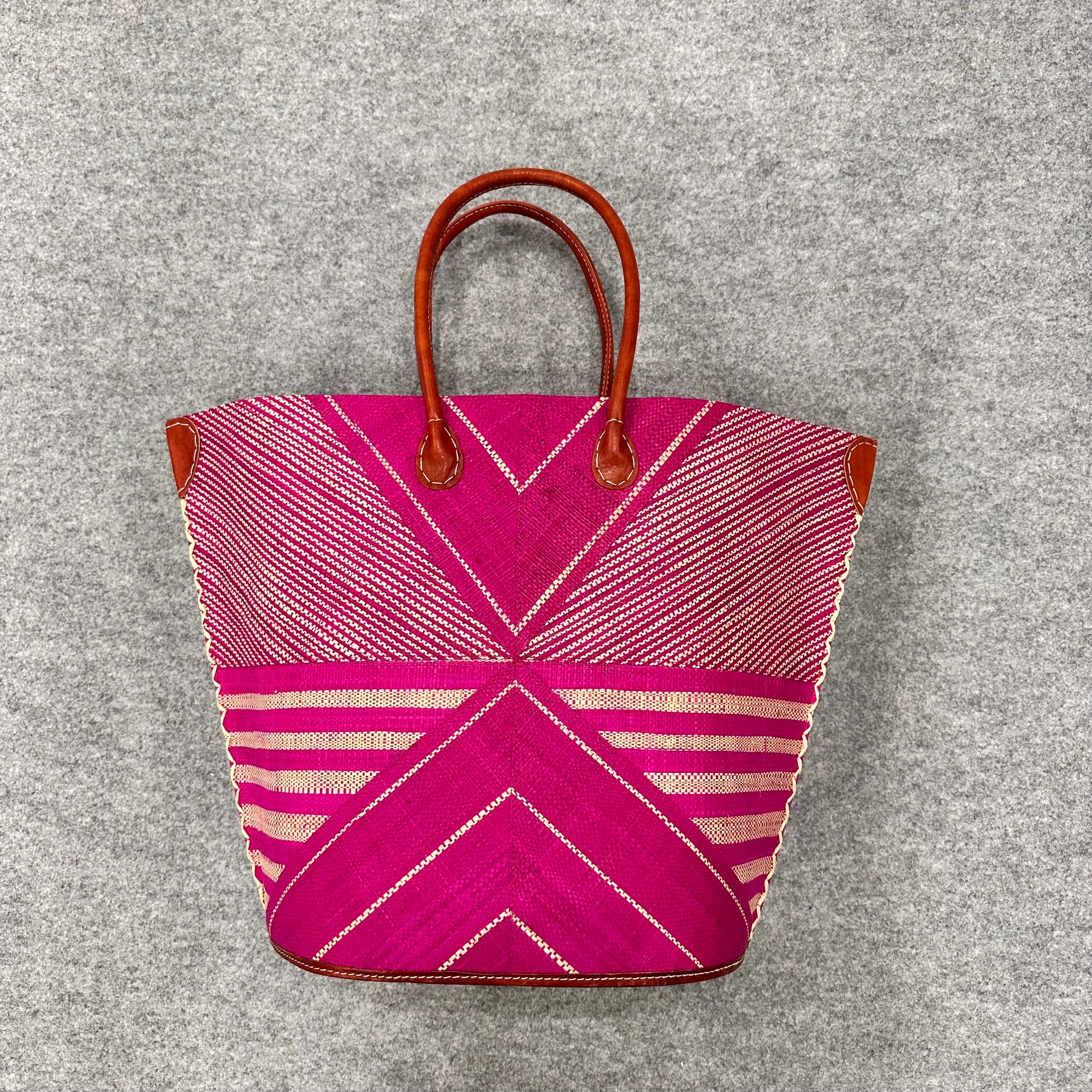 Mariposa Large Straw Tote Bag