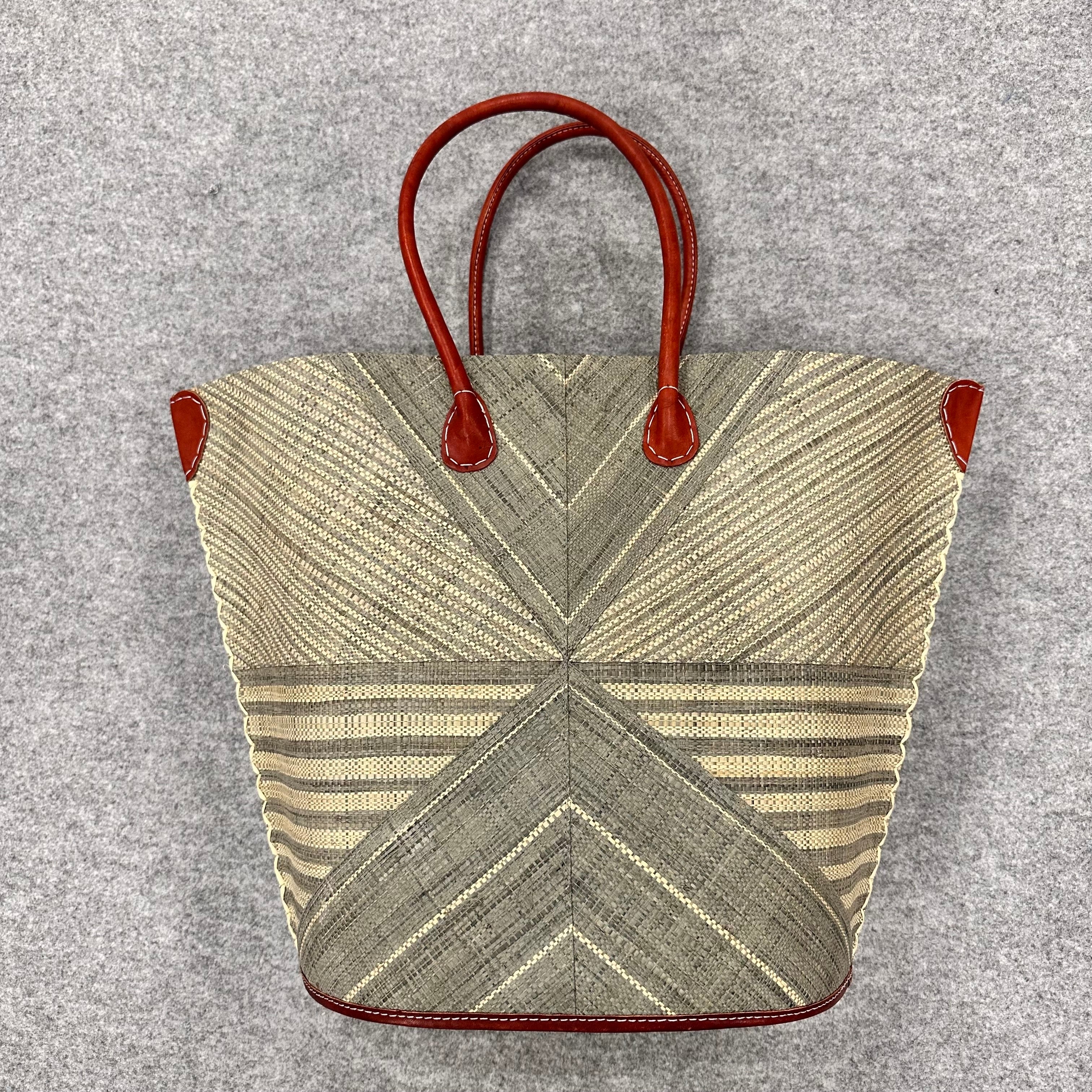 Mariposa Large Straw Tote Bag